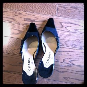 Black Chanel Shoes